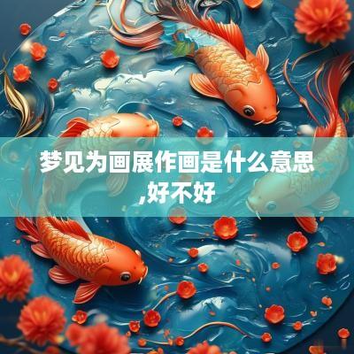 梦见为画展作画是什么意思,好不好