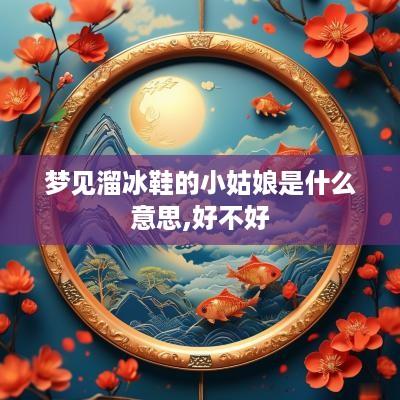 梦见溜冰鞋的小姑娘是什么意思,好不好
