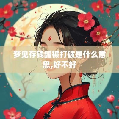 梦见存钱罐被打破是什么意思,好不好