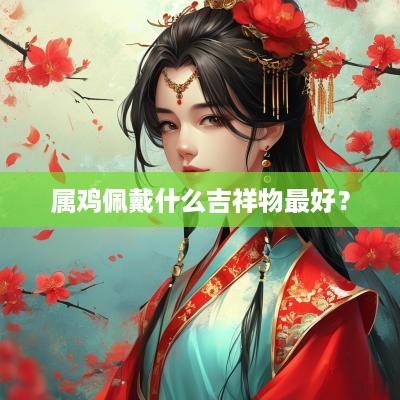 属鸡佩戴什么吉祥物最好？