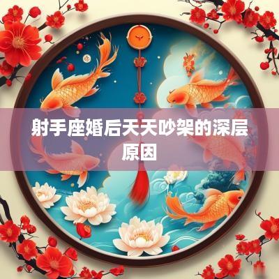 射手座婚后天天吵架的深层原因
