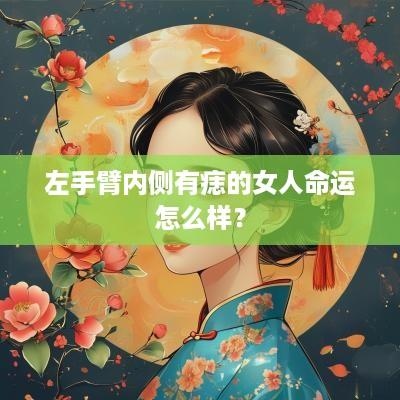 左手臂内侧有痣的女人命运怎么样？