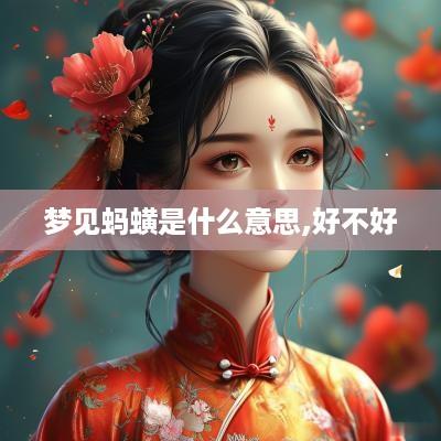 梦见蚂蟥是什么意思,好不好