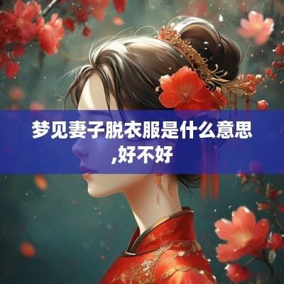 梦见妻子脱衣服是什么意思,好不好