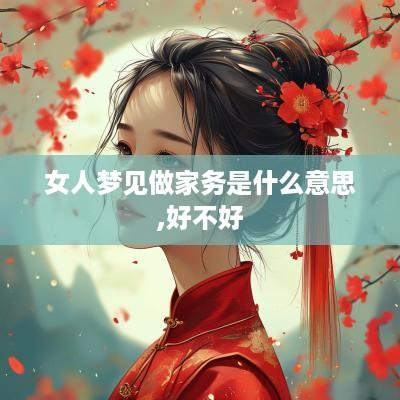女人梦见做家务是什么意思,好不好