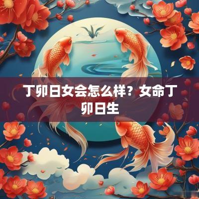 丁卯日女会怎么样？女命丁卯日生