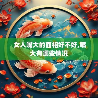  女人嘴大的面相好不好,嘴大有哪些情况