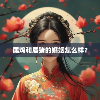 属鸡和属猪的婚姻怎么样？