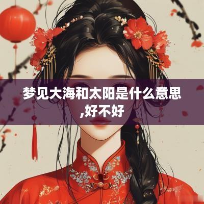 梦见大海和太阳是什么意思,好不好