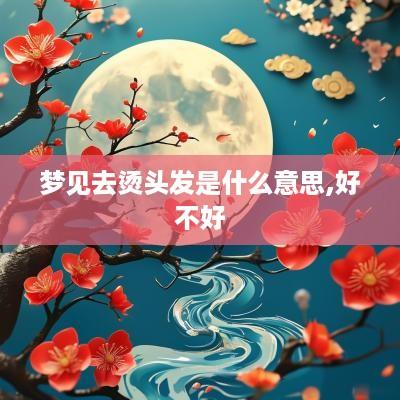 梦见去烫头发是什么意思,好不好