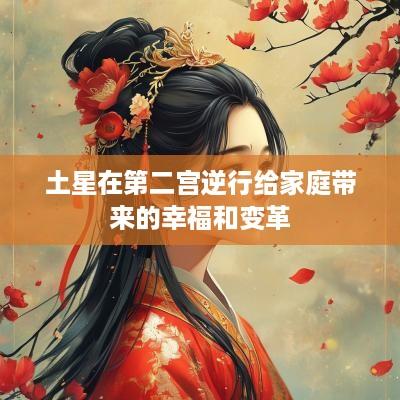 土星在第二宫逆行给家庭带来的幸福和变革