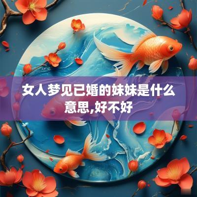 女人梦见已婚的妹妹是什么意思,好不好