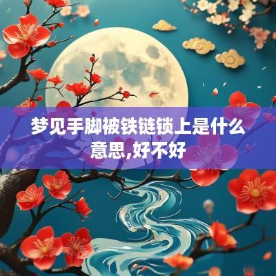 梦见手脚被铁链锁上是什么意思,好不好