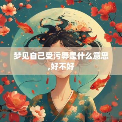 梦见自己受污辱是什么意思,好不好