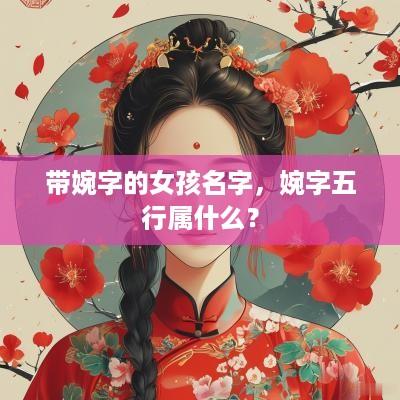 带婉字的女孩名字，婉字五行属什么？