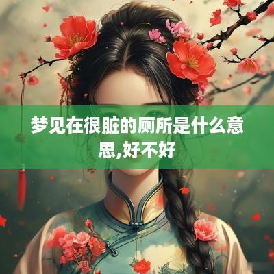 梦见在很脏的厕所是什么意思,好不好