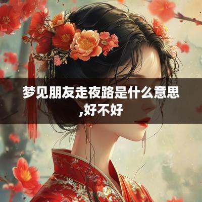 梦见朋友走夜路是什么意思,好不好