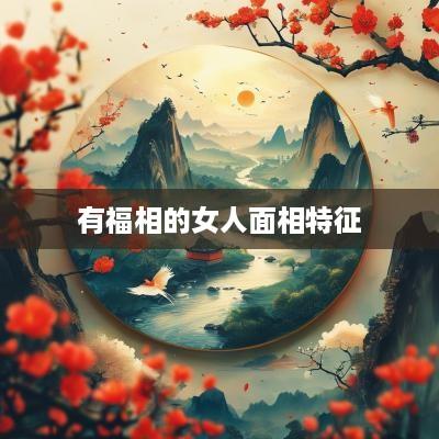 有福相的女人面相特征