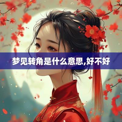 梦见转角是什么意思,好不好