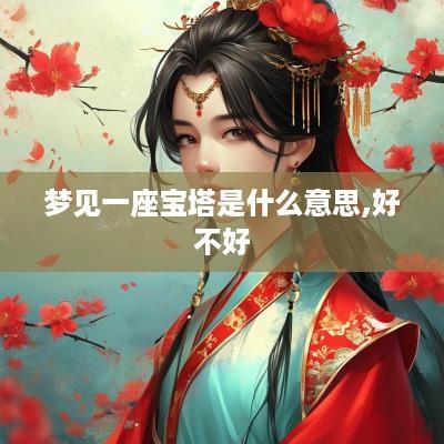 梦见一座宝塔是什么意思,好不好