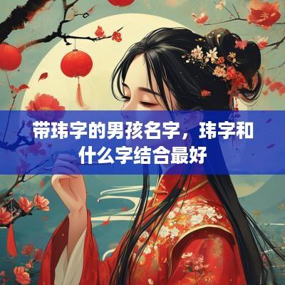 带玮字的男孩名字，玮字和什么字结合最好