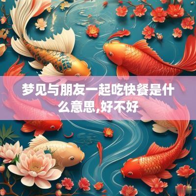 梦见与朋友一起吃快餐是什么意思,好不好