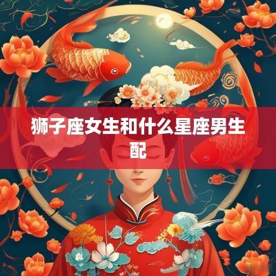 狮子座女生和什么星座男生配