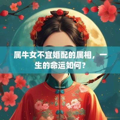 属牛女不宜婚配的属相，一生的命运如何？