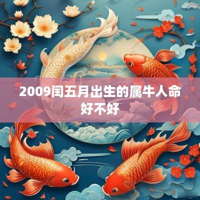 2009闰五月出生的属牛人命好不好