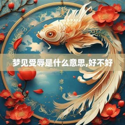 梦见受辱是什么意思,好不好
