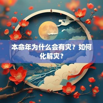 本命年为什么会有灾？如何化解灾？