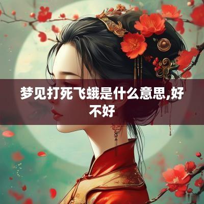 梦见打死飞蛾是什么意思,好不好