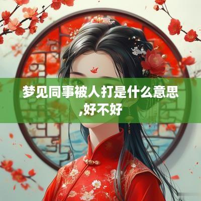 梦见同事被人打是什么意思,好不好