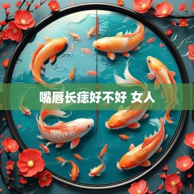 嘴唇长痣好不好 女人
