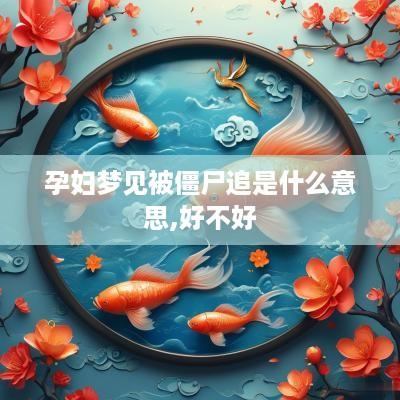 孕妇梦见被僵尸追是什么意思,好不好
