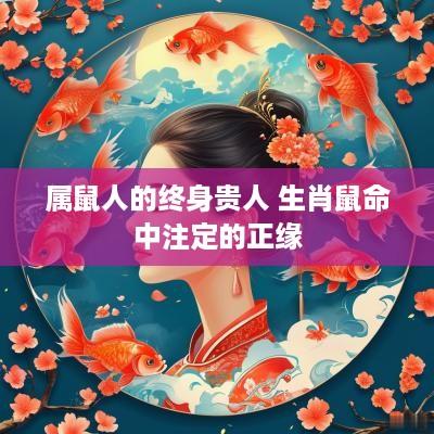 属鼠人的终身贵人 生肖鼠命中注定的正缘