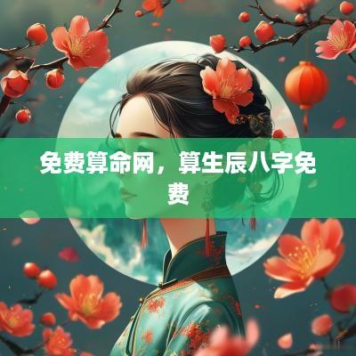 免费算命网，算生辰八字免费