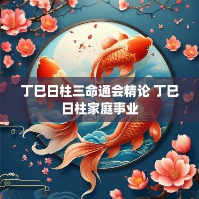 丁巳日柱三命通会精论 丁巳日柱家庭事业