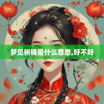 梦见祈祷是什么意思,好不好