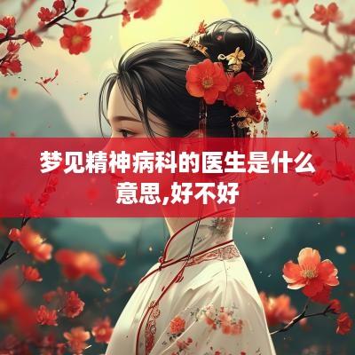 梦见精神病科的医生是什么意思,好不好