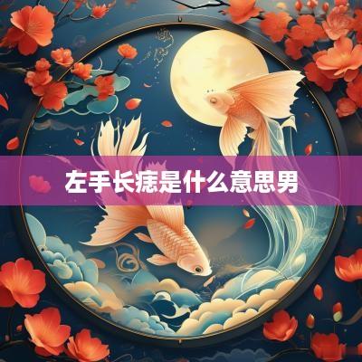 左手长痣是什么意思男