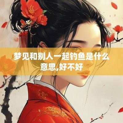 梦见和别人一起钓鱼是什么意思,好不好