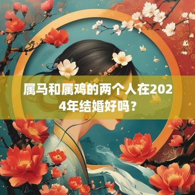 属马和属鸡的两个人在2025年结婚好吗？