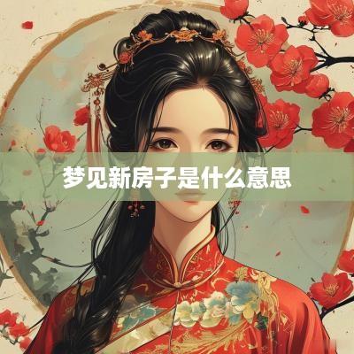 梦见新房子是什么意思