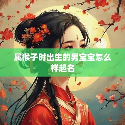 属猴子时出生的男宝宝怎么样起名