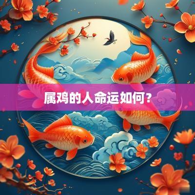 属鸡的人命运如何？
