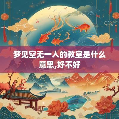 梦见空无一人的教室是什么意思,好不好