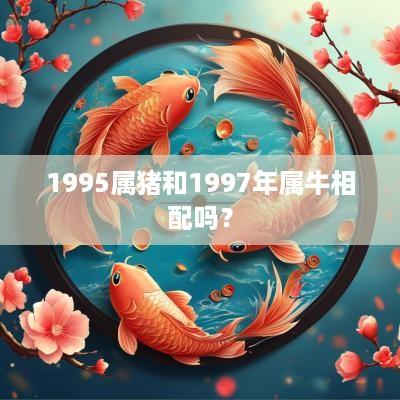 1995属猪和1997年属牛相配吗？