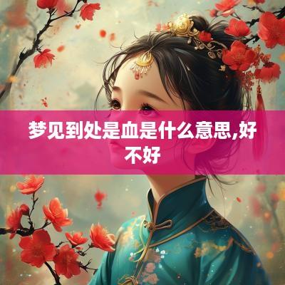 梦见到处是血是什么意思,好不好