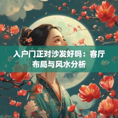 入户门正对沙发好吗：客厅布局与风水分析